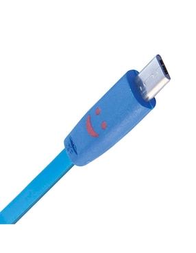 Cable Plano USB Micro USB Green Leaf