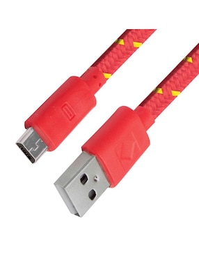 Cable Plano USB - Micro USB Green Leaf