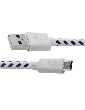 Cable USB - Micro USB (V8) Green Leaf Clip
