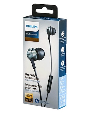 Audífono In-Ear Philips PRO6105BK/00 Alámbricos Con Cancelación De Ruido