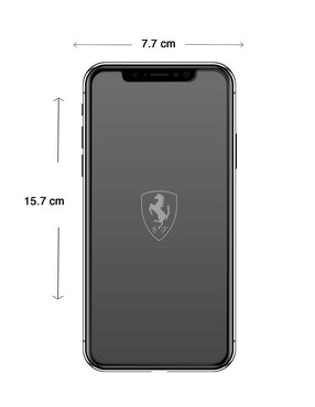 Mica Cristal Templado para iPhone XS Max Ferrari