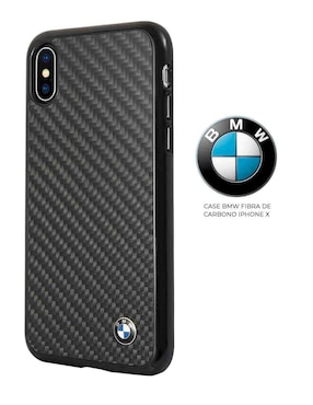 Funda iPhone X de fibra de carbono