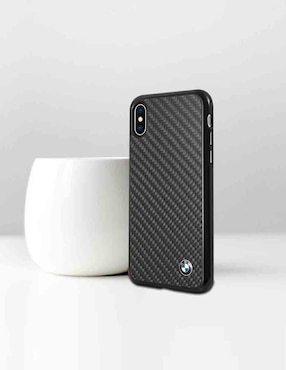 Funda iPhone X de fibra de carbono