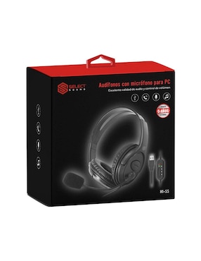 Audífonos Over-Ear Select Sound H1-Ss alámbricos