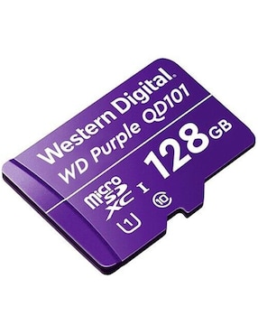 Memoria Micro SD 128GB Western Digital Purple Videovigilancia WDD128G1P0C