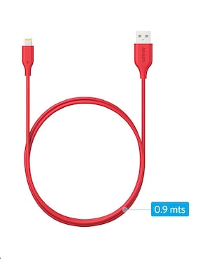 Cable lightning Anker a tipo USB A de 90 cm