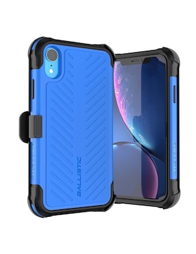 Funda Ballistic TJ Maxx Para IPhone XR Con Clip Y Mica