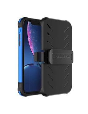 Funda Ballistic TJ Maxx para iPhone XR con clip y mica