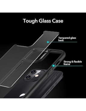Funda ESR Mimic para iPhone 12 Mini respaldo de cristal