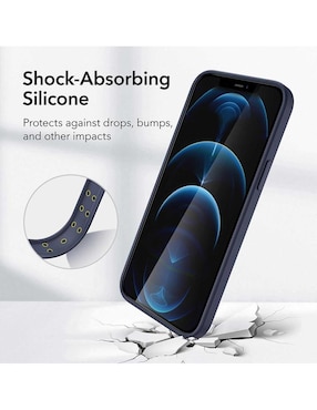 Funda Bumper ESR Cloud para iPhone 12 y 12 Pro