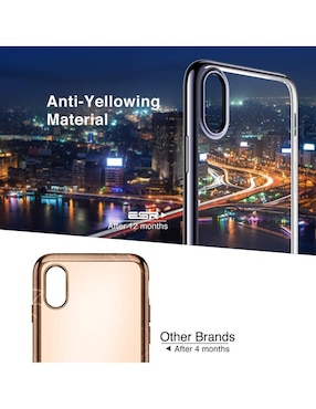 Funda ESR Essential Slim delgada para iPhone XS Max borde