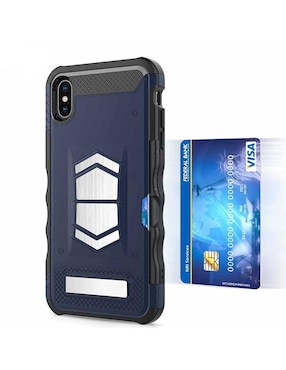 Funda ZIZO Electro para iPhone XS Max con mica cristal y soporte magnético