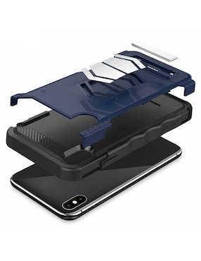Funda ZIZO Electro para iPhone XS Max con mica cristal y soporte magnético