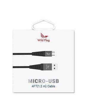Cable micro USB Wild Flag a tipo USB mini A de 1.2 m