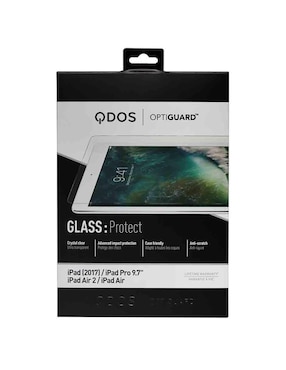 Mica para iPad 2018/17, Air 2/Air QDOS cristal templado