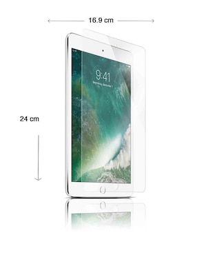 Mica para iPad 2018/17, Air 2/Air QDOS cristal templado