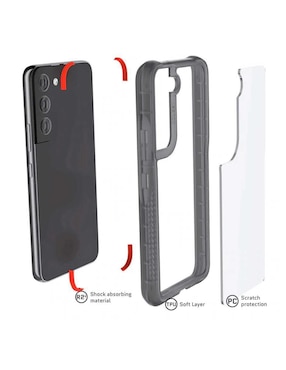 Funda para Galaxy S22 de plástico