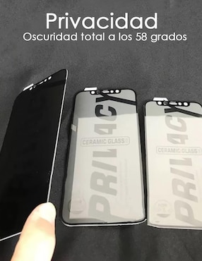 Mica para iPhone 13 Pro Max Gadget Collection MX de plástico y vidrio