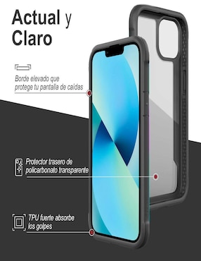 Funda para iPhone 13 Pro Raptic Shield de aluminio