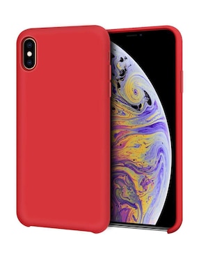Funda para iPhone X y XS Occa Liquid Silicone de TPU + Cable Lightning