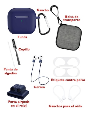 Funda para Airpoods 3ª generación Gadget Collection MX