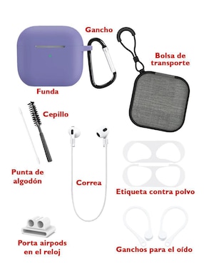 Funda para Airpoods 3ª generación Gadget Collection MX