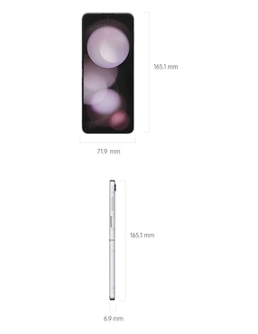 Samsung Galaxy Z Flip5 Dynamic AMOLED 2X 6.7 pulgadas