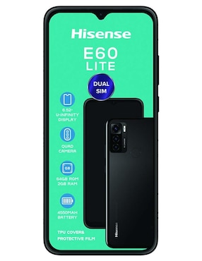 Hisense E60 Lite LCD 6.5 pulgadas