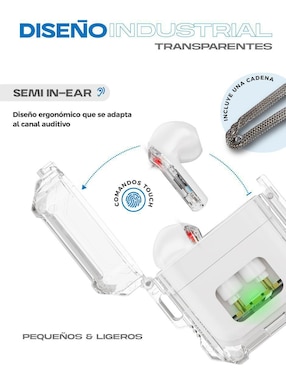 Audífonos True Wireless Binden Dark Manta + Dark Booster inalámbricos