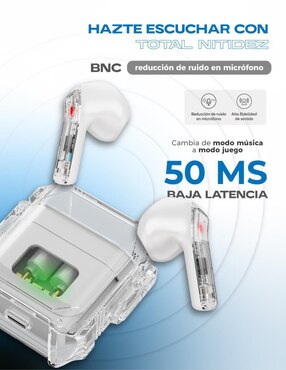 Audífonos True Wireless Binden Dark Manta + Dark Booster inalámbricos
