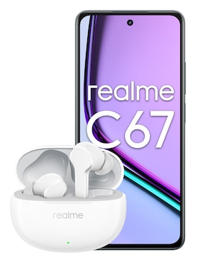 Realme C67 Bundle LCD 6.7 Pulgadas Telcel + Audífonos