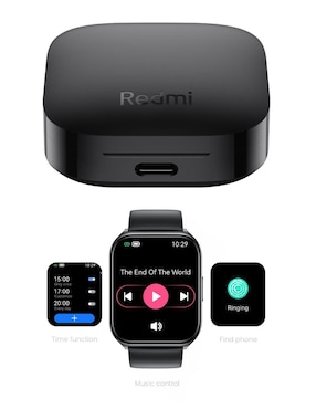 Audífonos True Wireless Xiaomi Redmi Buds 6 Active inalámbricos con cancelación de ruido