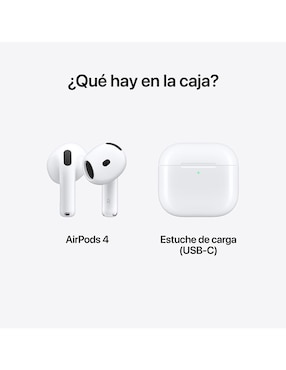 Apple AirPods 4 inalámbricos