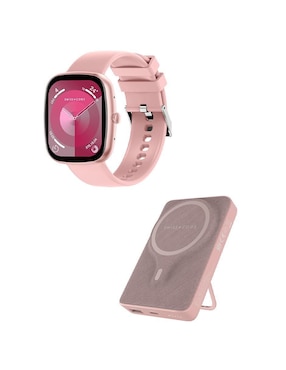 Smartwatch Swiss Code Square Lite Uunisex + Power Bank