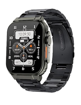 Smartwatch Gadgets & Fun Square Acero Para Hombre