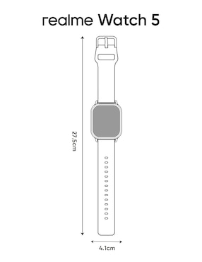 Smartwatch Realme 5 unisex