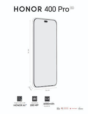 Honor 400 Pro Bundle AMOLED 6.7 pulgadas telcel