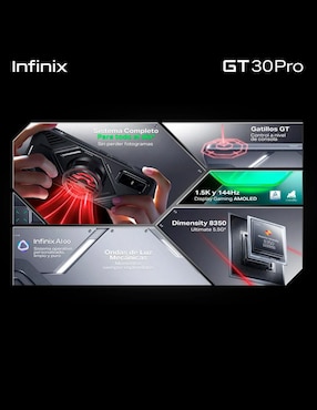 Infinix GT 30 PRO GAMING KIT AMOLED 6.7 pulgadas