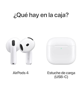 Apple AirPods 4 inalámbricos
