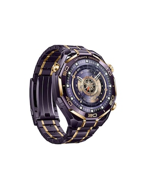 Smartwatch Huawei Ultimate Design Gold Edition para hombre con GPS