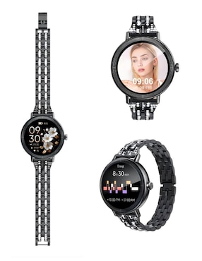 Smartwatch Gadgets & Fun Black Aura para mujer