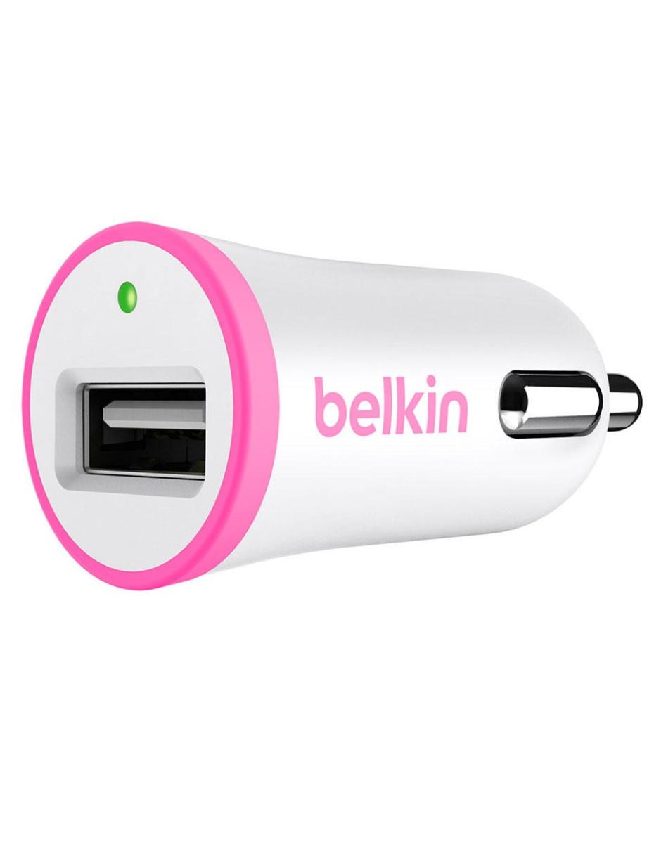 Cargador para carro de Belkin (2.4 A/12 W) con cable Lightning