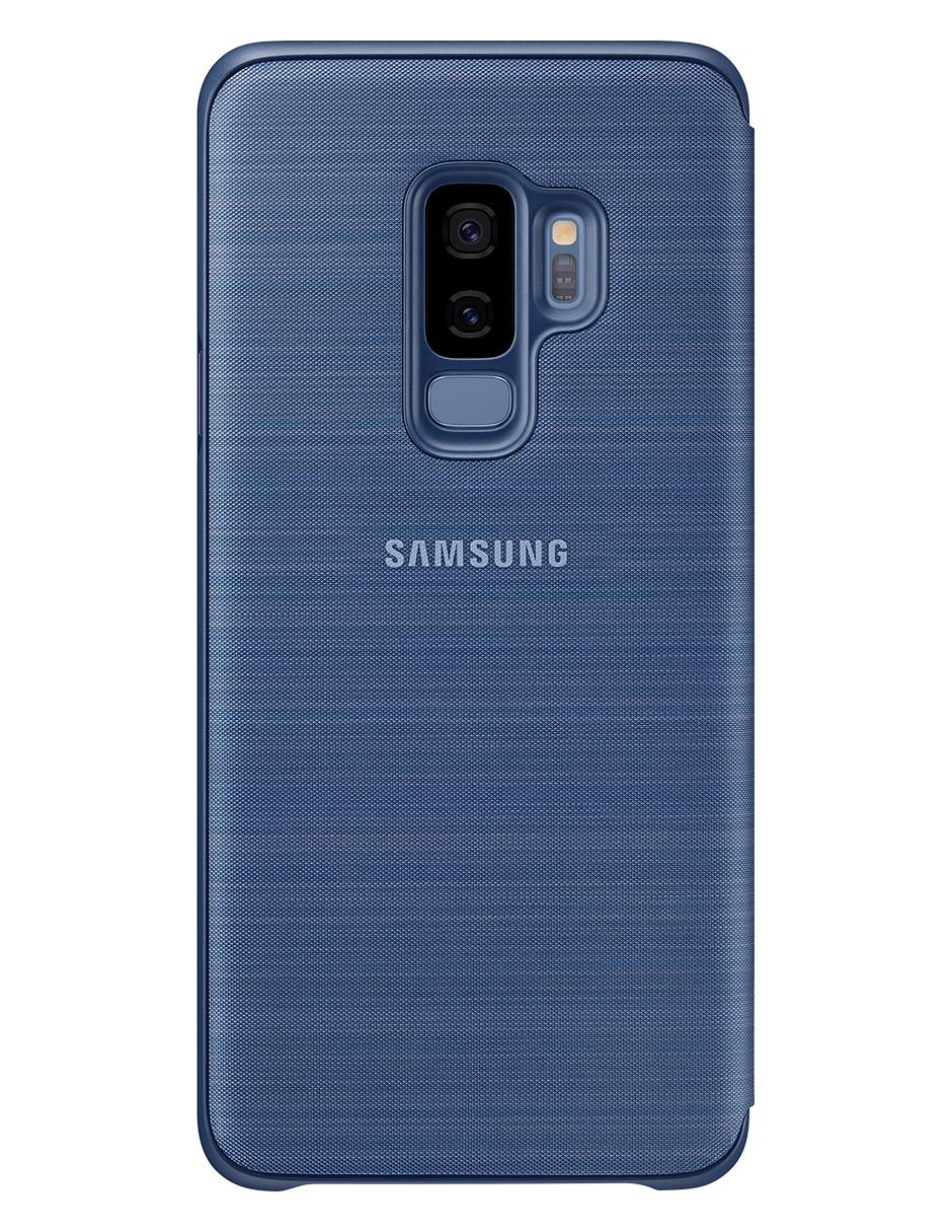samsung led view cover - funda galaxy s9 color azul
