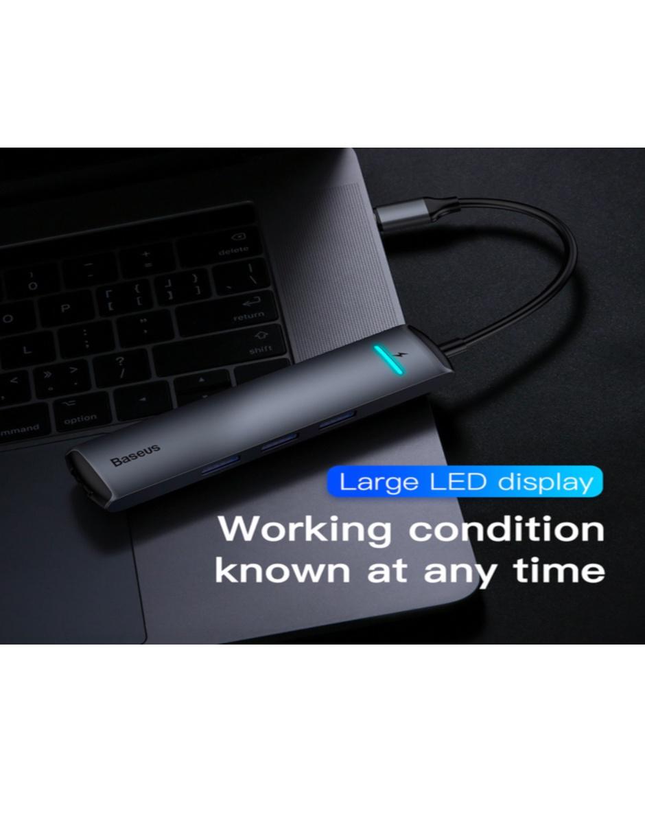 Adaptador Hub Tipo C a USB 3.0 CAHUB-J0G 3