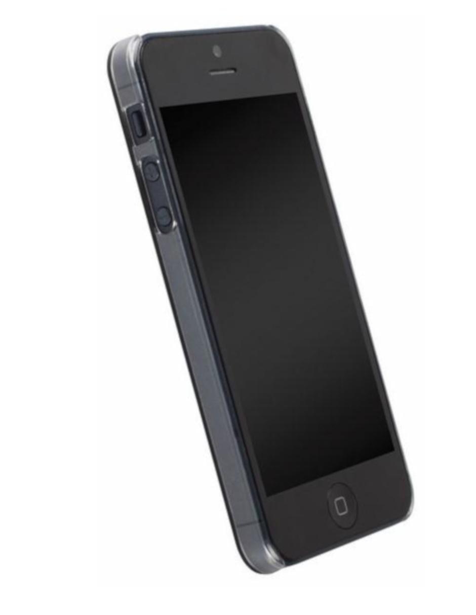 Funda acolchonada tipo piel iPhone 5/5s/SE Avenyn negro 2