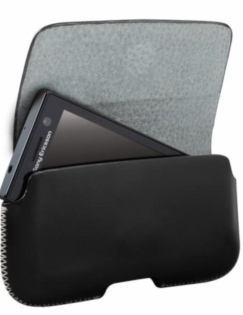 Funda vintage uso en cinturón Hector de Piel 3.5 Pulgadas negra 3