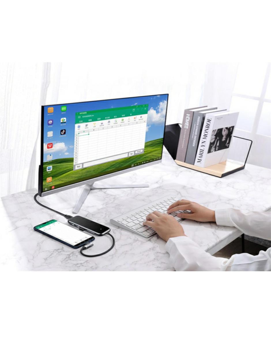 Adaptador Hub Tipo C a USB 3.0 2