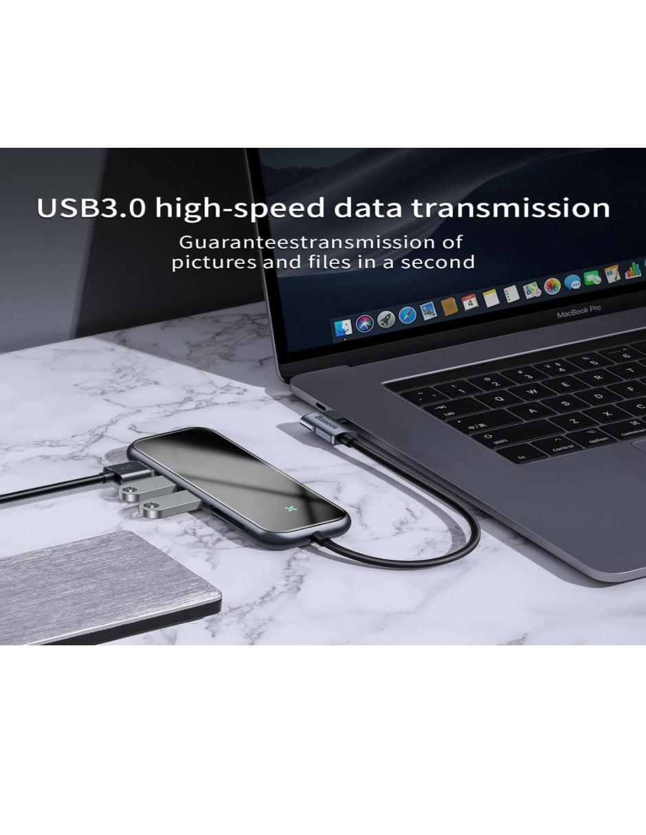 Adaptador Hub Tipo C a USB 3.0 5