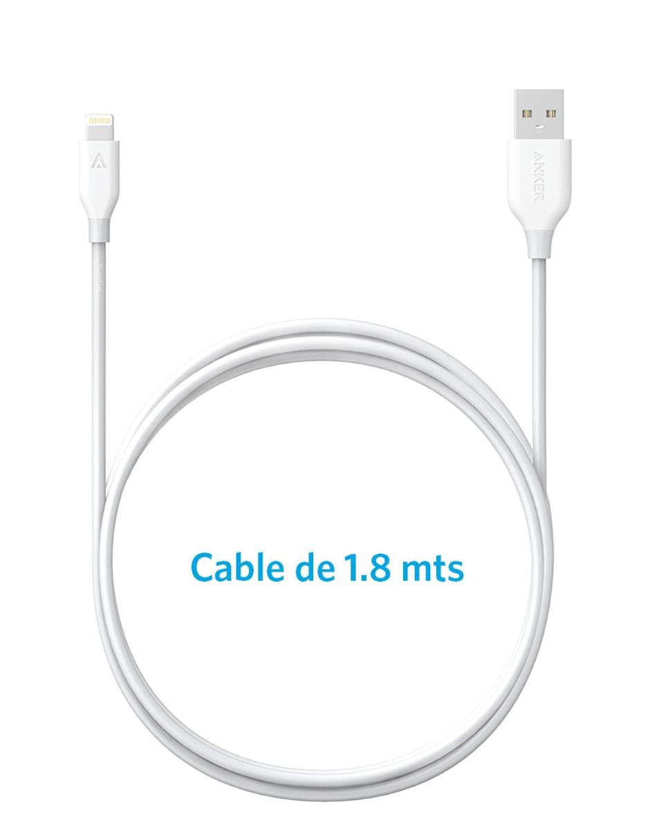 Cable Lightning a USB A de 1.8 m 3