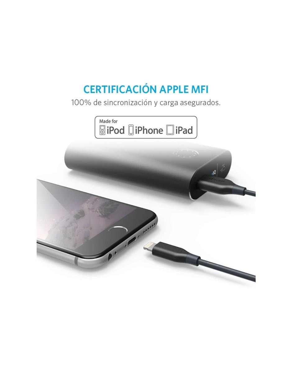 Cable Lightning a USB A de 90 cm 4